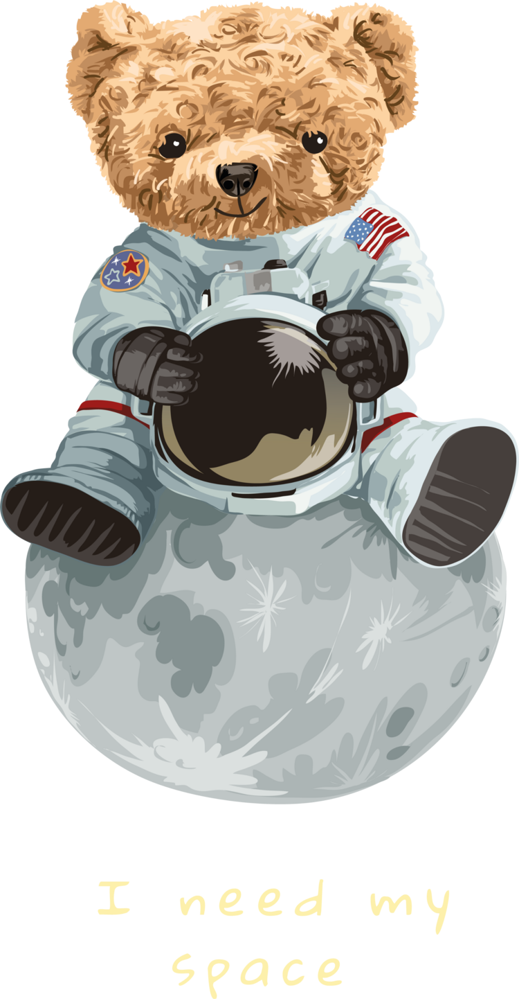 Astronot Space Teddy 25cm