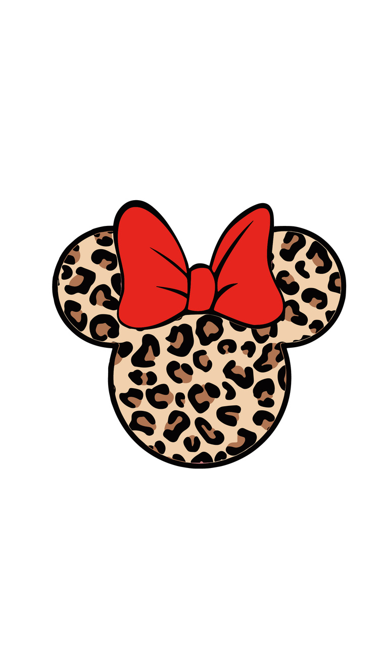 LEOPAR MINNIE KAFASI 23 CM