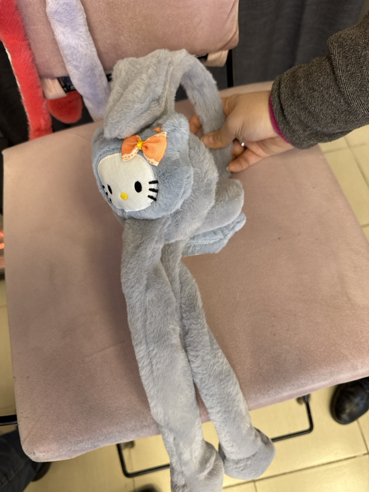Peluş Hareketli Oynar Oyuncaklı Kulaklık