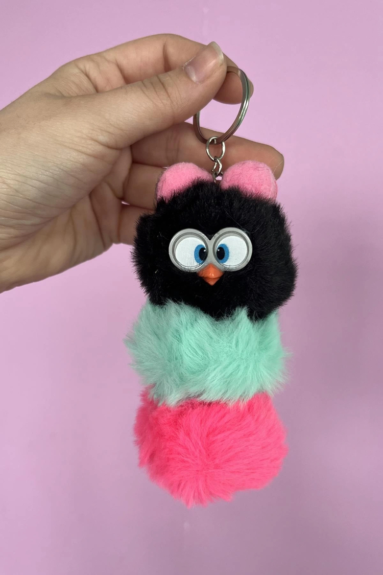 Baykuş Figürlü Anahtarlık