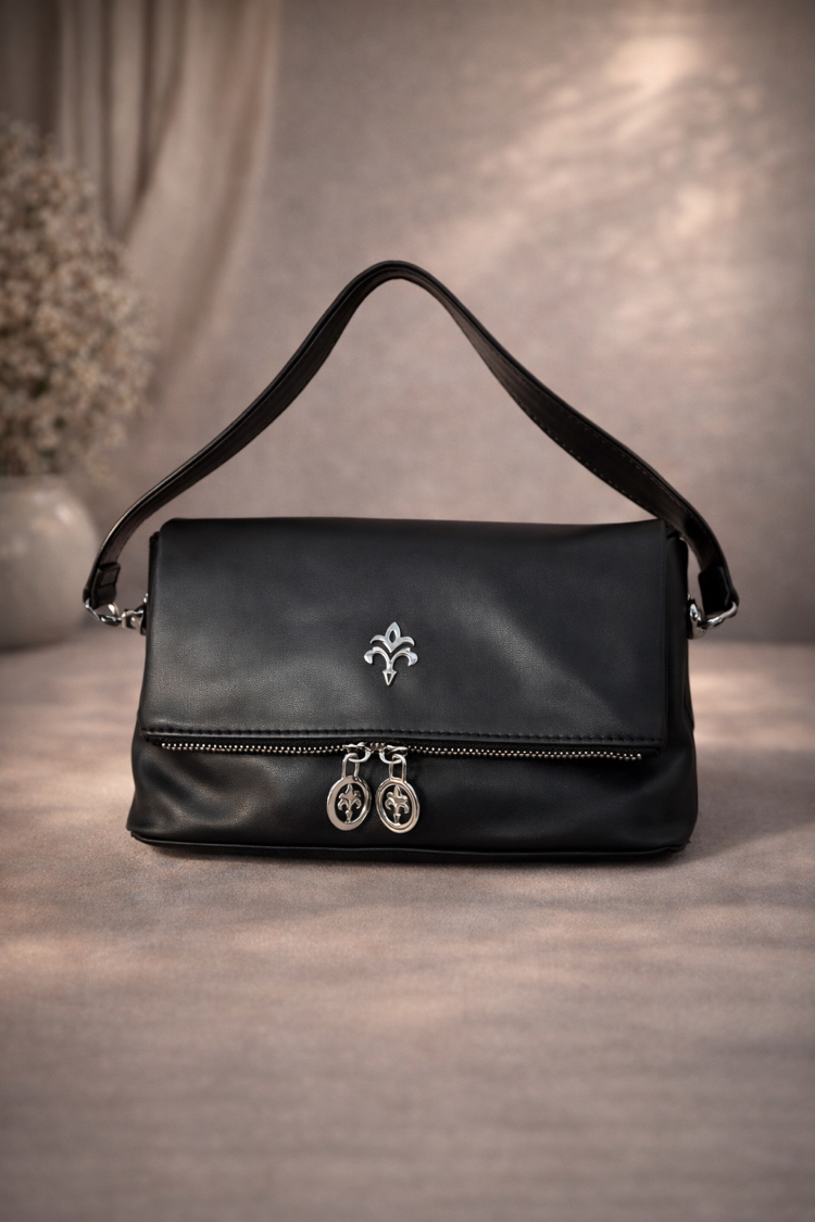 Bashka Elegance Black Şık Tasarım Omuz Çantası – Günlük ve Özel Kullanıma Uygun