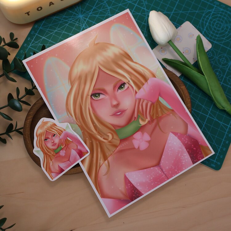 Flora (Art Print/Sticker)