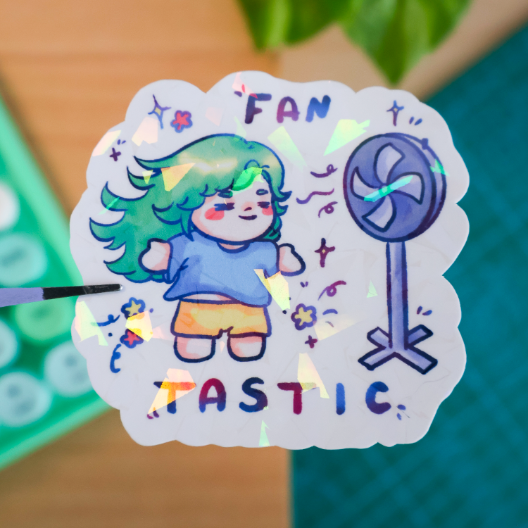 Fantastic Hologram Sticker