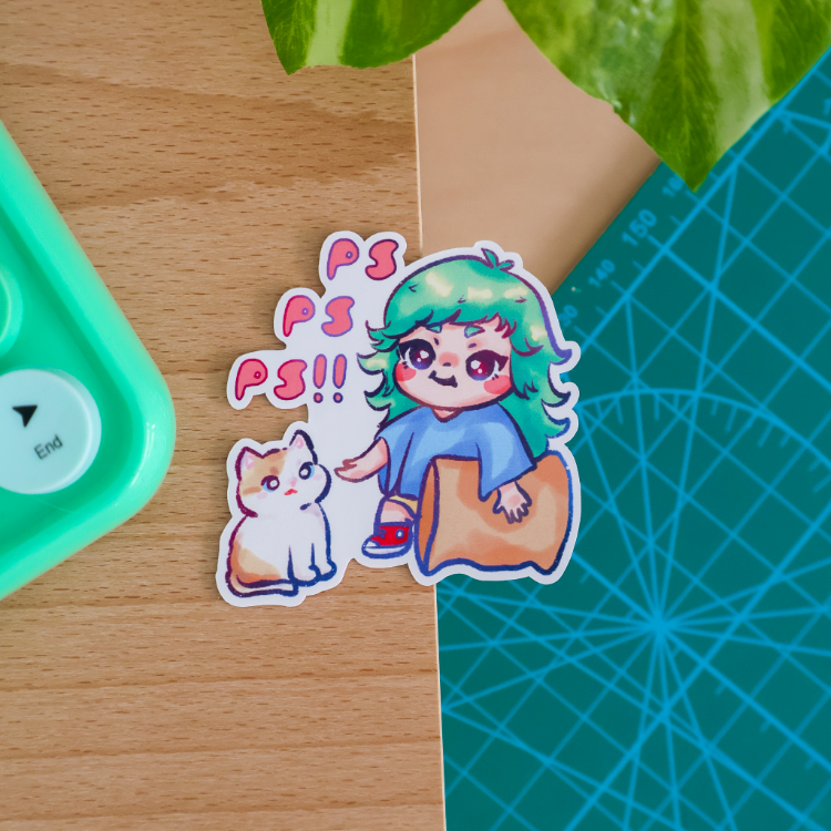 PSPSPS Basia Sticker