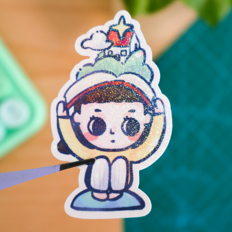 Nyota Fable Star Hologram Sticker
