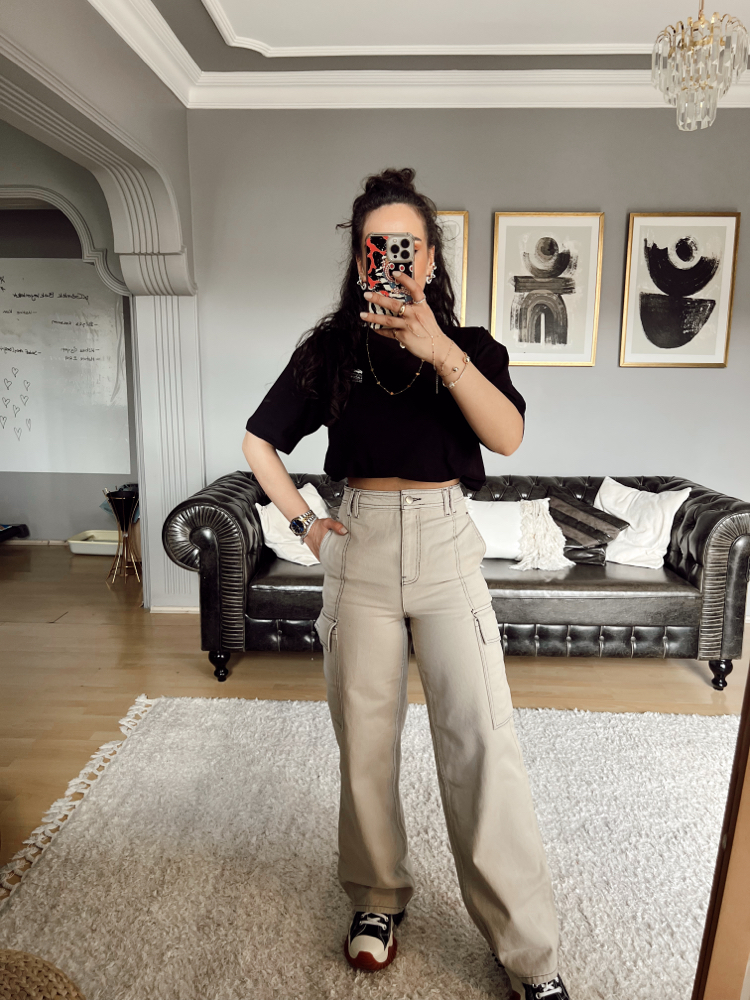 Topshop Kargo Pantolon