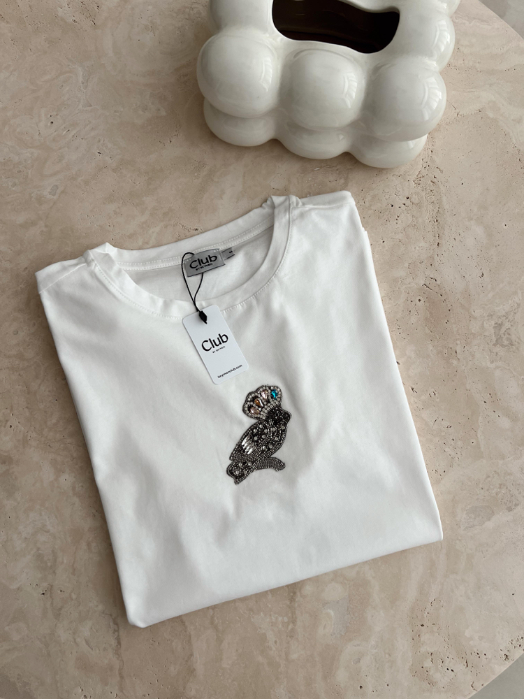 Papağanlı yeni sezon tişört