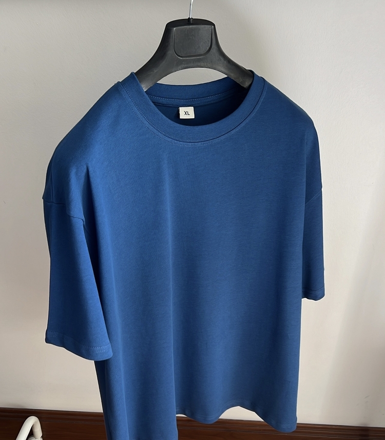Gök Mavi Basic Oversize