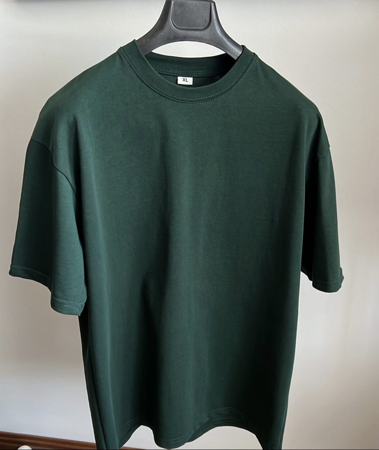 Nefti Yeşil Basic Oversize