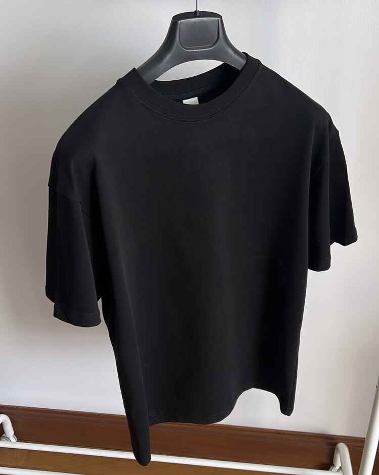 Siyah Basic Oversize