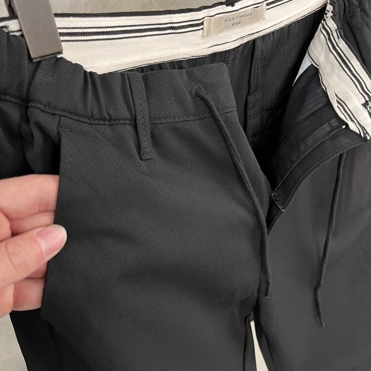 rich famous kışlık pantolon jakarta siyah 