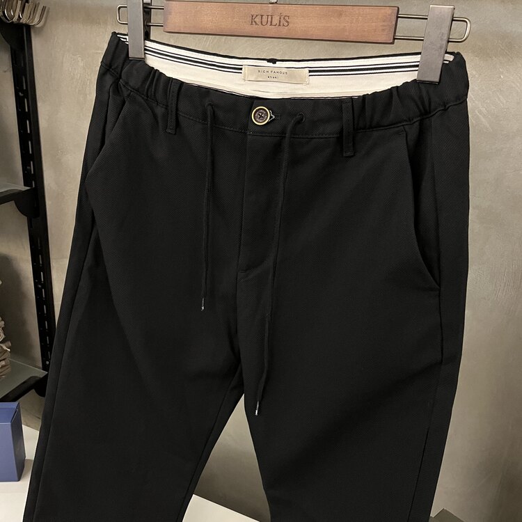 rich famous kışlık pantolon jakarta siyah 