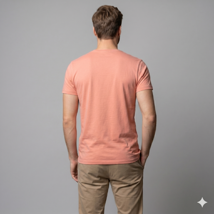 Premium Touch Mercan Basic Tişört