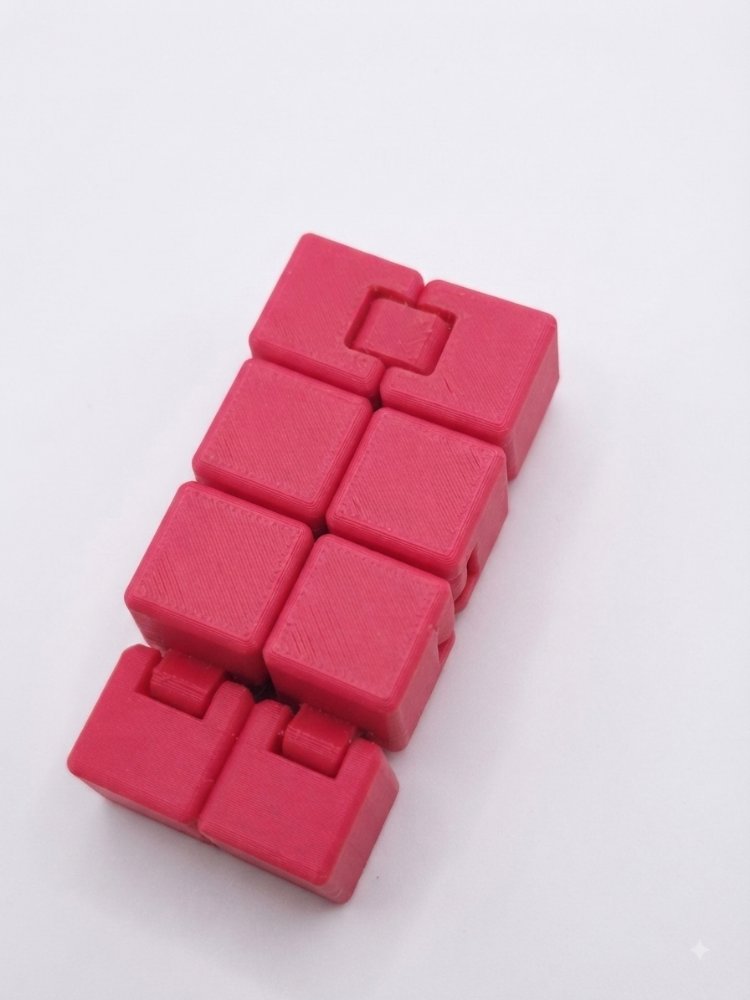 Sonsuzluk Küpü - 6.25cm Stres Giderici 3D Baskı Fidget Toy