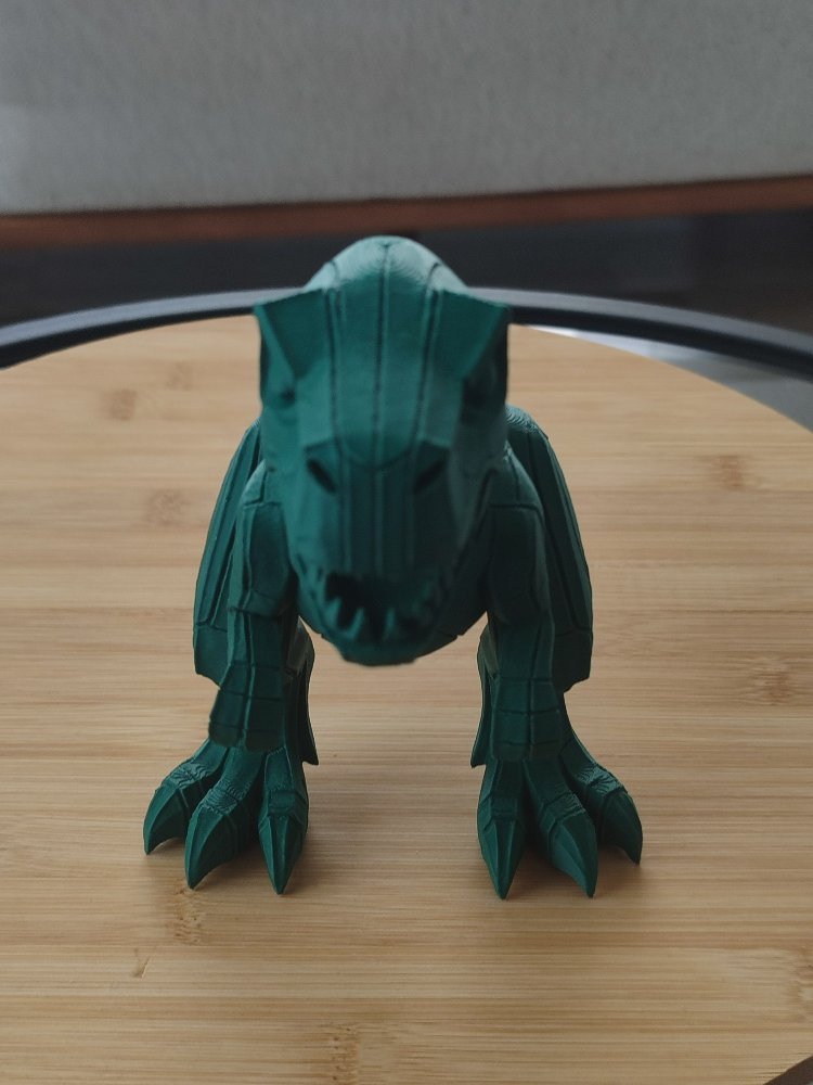 El Yapımı Mini T-Rex Dinozor Figürü 3D Baskı - Çocuk ve Yetişkin Hediyesi