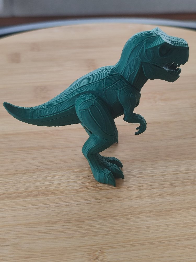 El Yapımı Mini T-Rex Dinozor Figürü 3D Baskı - Çocuk ve Yetişkin Hediyesi