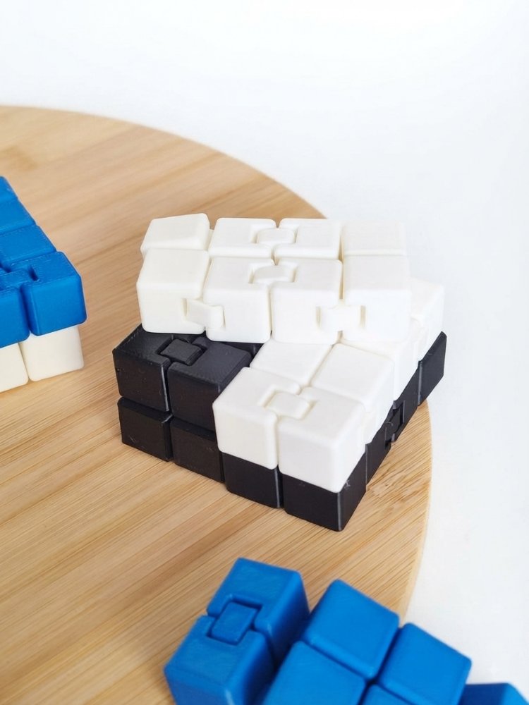 Sonsuzluk Küpü - 6.25cm Stres Giderici 3D Baskı Fidget Toy