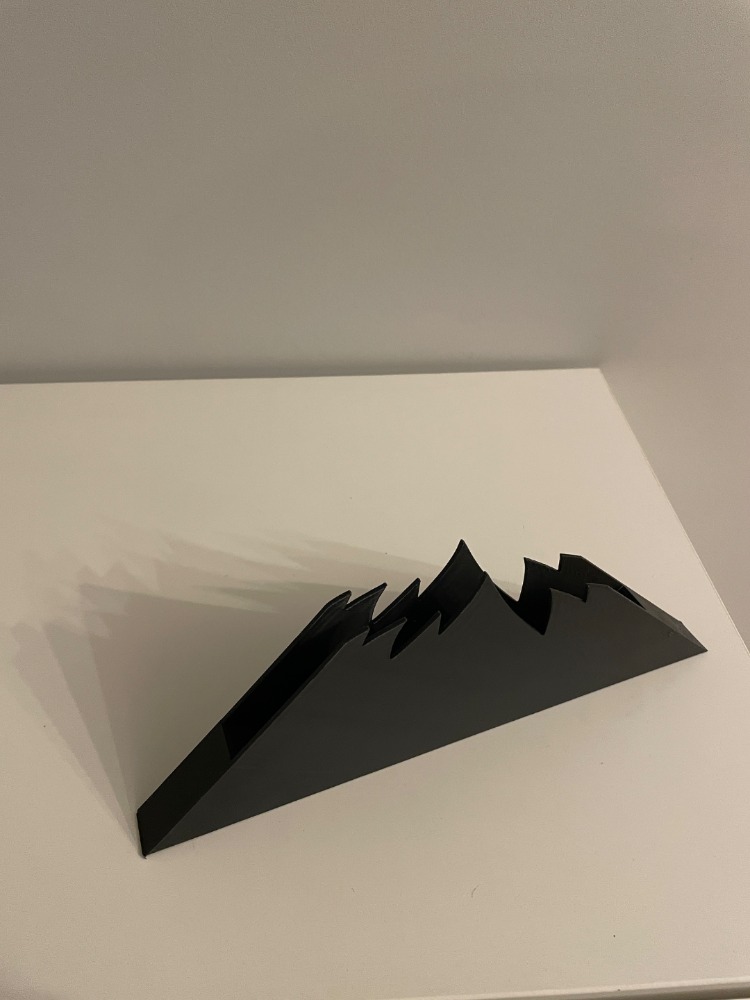 Dağ Motifli V60 Filtre Kağıdı Tutucu | Minimalist Kahve Köşesi Düzenleyici