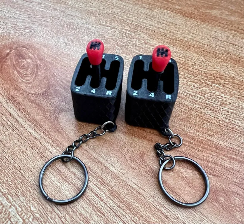 Mini Manuel Vites Anahtarlık – Hareketli Fidget Oyuncak
