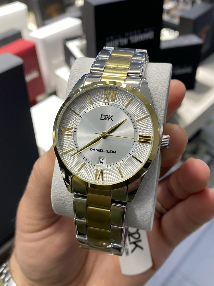 Daniel Klein Erkek Kol Saati Gold Beyaz