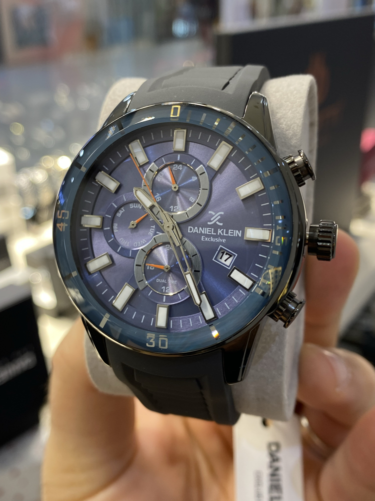 Daniel Klein Exclusive Silikon Kordon Erkek Kol Saati 