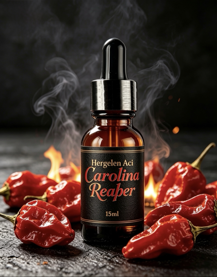 Carolinareaper Acı Sos 15ml damla şişe