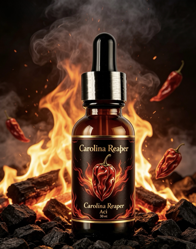 Carolinareaper Acısos 30ml damla şişe