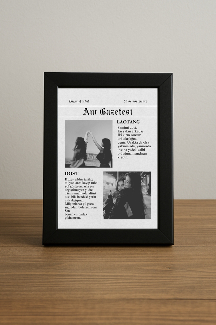 Dostluk Gazetesi Tablo ✨