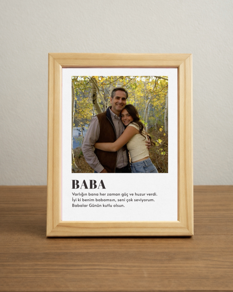 Baba Özel Tablo 3 ✨