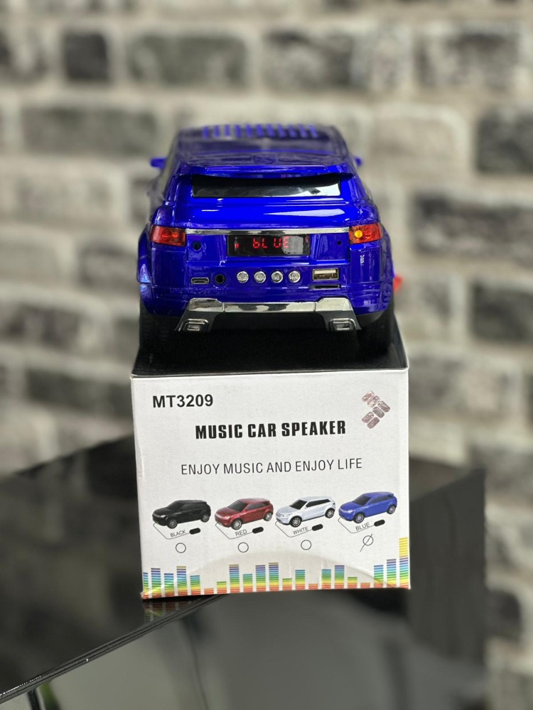 SUV GÖRÜNÜMLÜ Araba Bluetooth Hoparlör FM Radyolu Taşınabilir Speaker