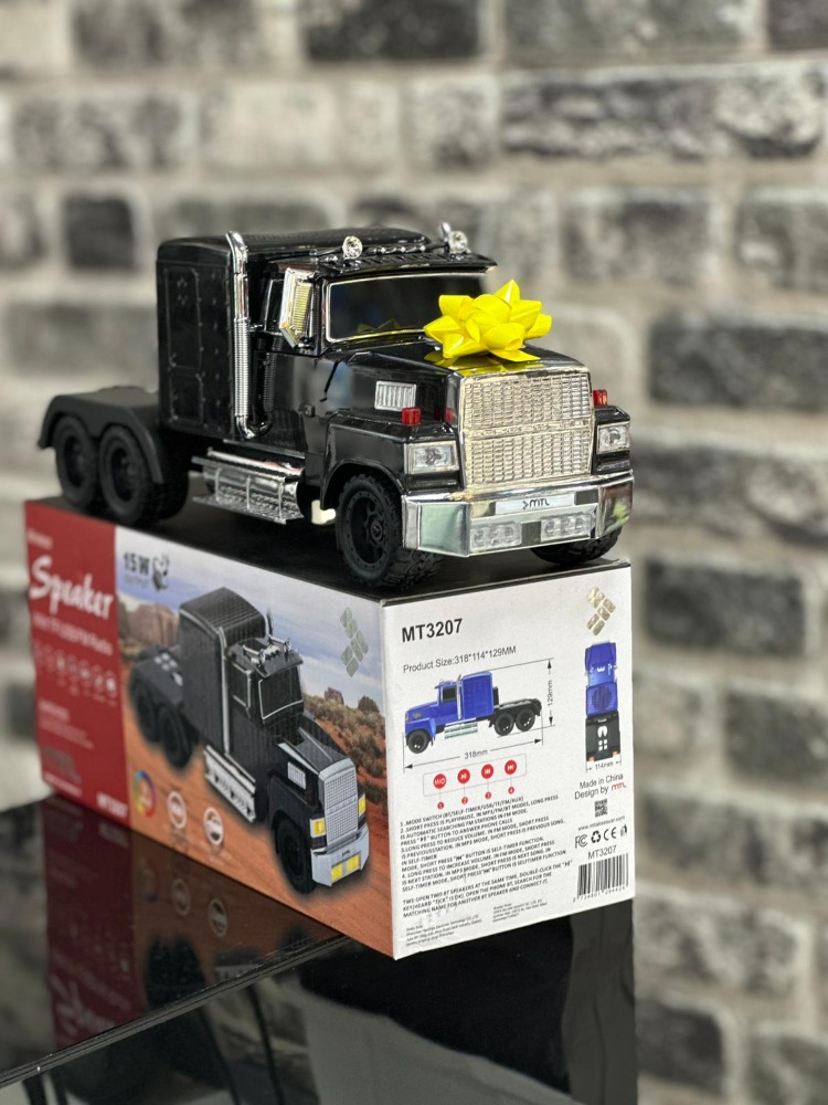 Klasik Görünümlü Nostaljik Kamyon Bluetooth Hoparlör FM Radyo Speaker