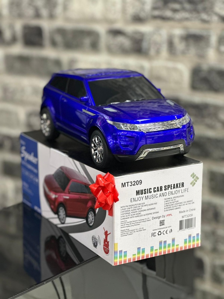 SUV GÖRÜNÜMLÜ Araba Bluetooth Hoparlör FM Radyolu Taşınabilir Speaker