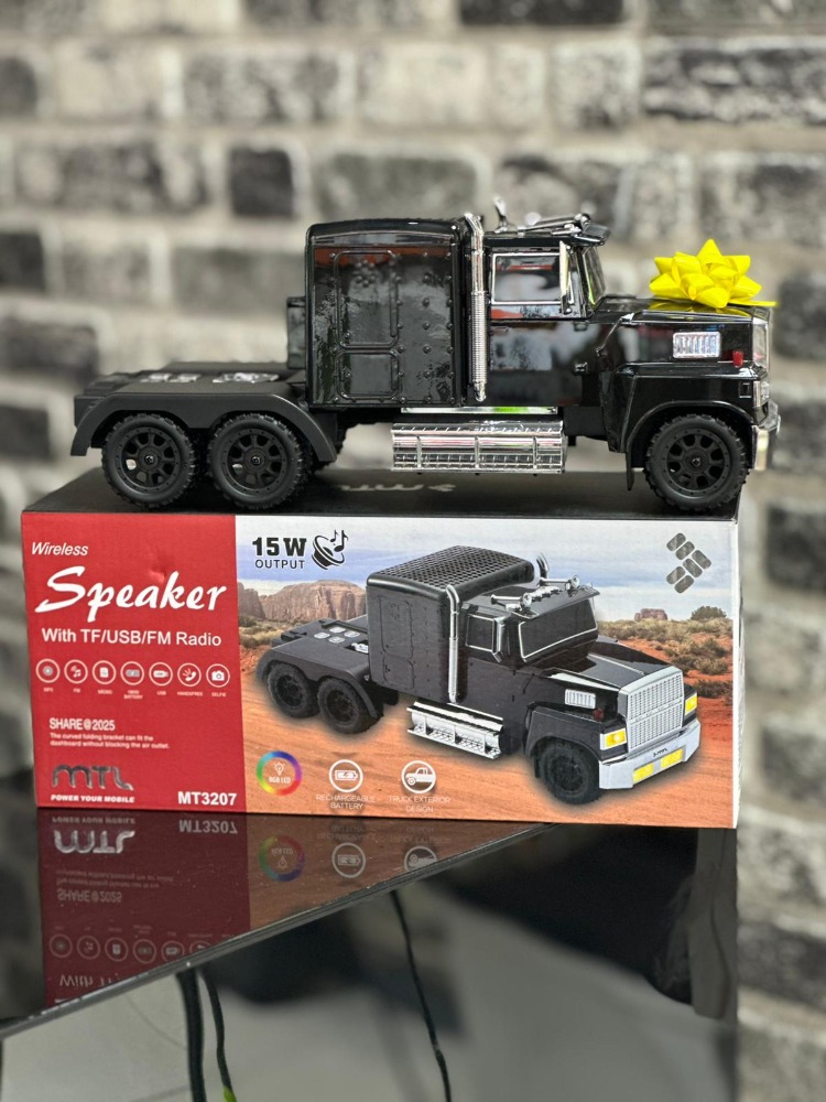 Klasik Görünümlü Nostaljik Kamyon Bluetooth Hoparlör FM Radyo Speaker
