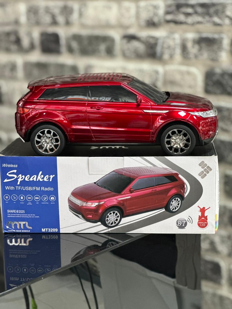 SUV GÖRÜNÜMLÜ Araba Bluetooth Hoparlör FM Radyolu Taşınabilir Speaker