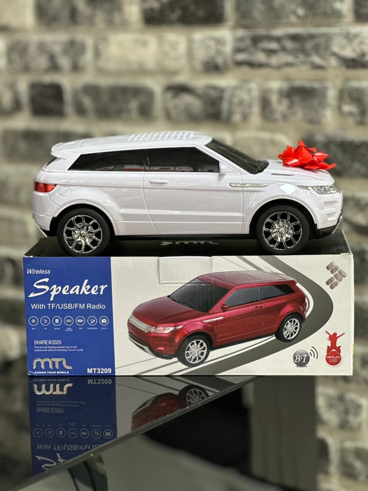 SUV GÖRÜNÜMLÜ Araba Bluetooth Hoparlör FM Radyolu Taşınabilir Speaker