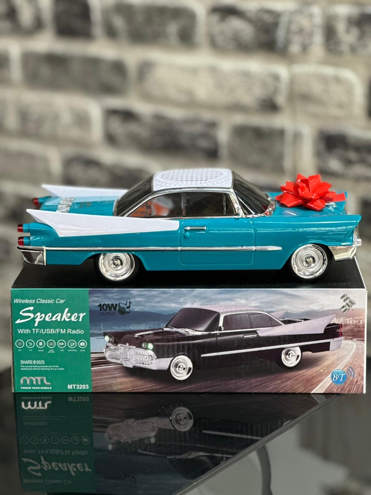 10W KLASİK ARABA BLUETOOTH HOPARLÖR SPEAKER