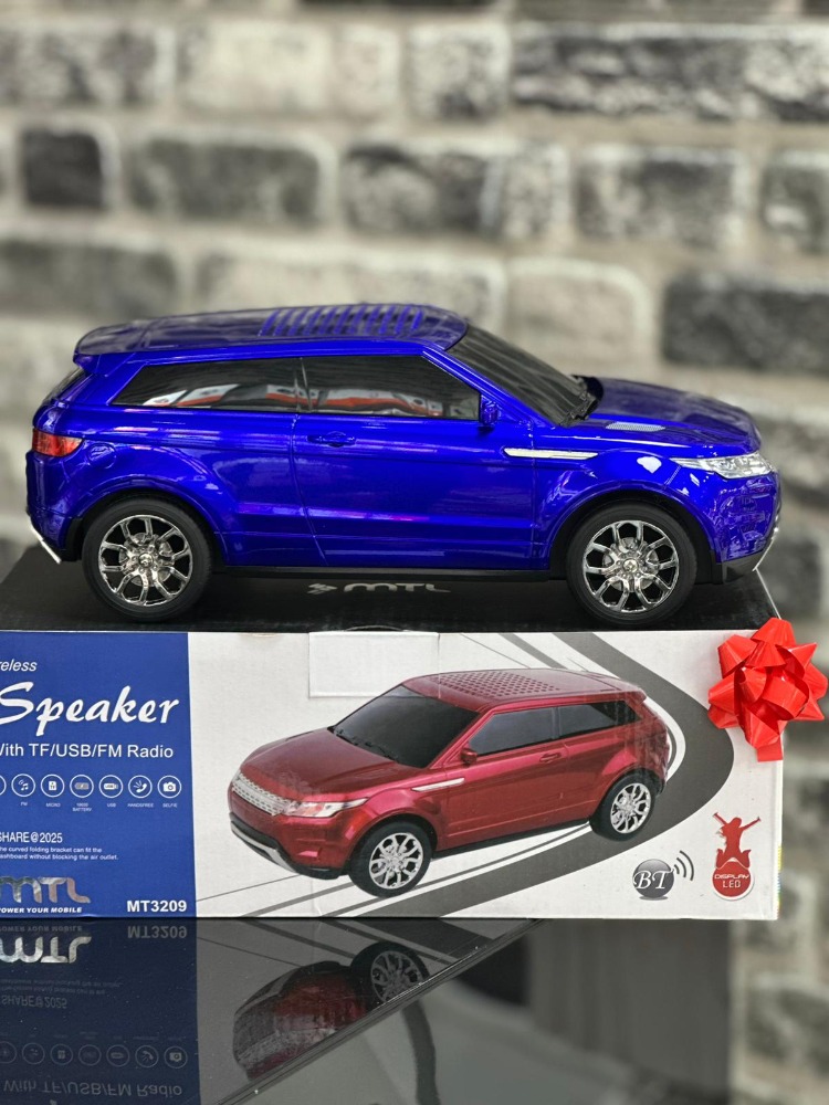 SUV GÖRÜNÜMLÜ Araba Bluetooth Hoparlör FM Radyolu Taşınabilir Speaker