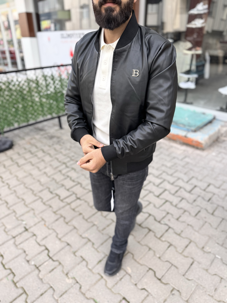 Balmain  Deri. ceket 