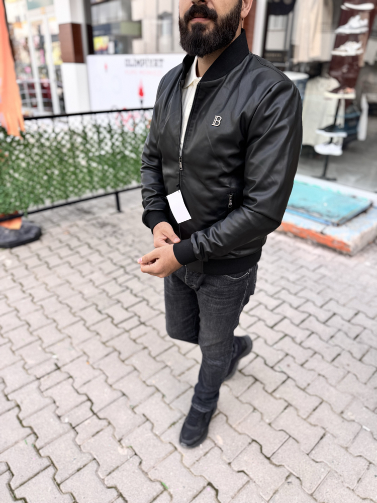 Balmain  Deri. ceket 