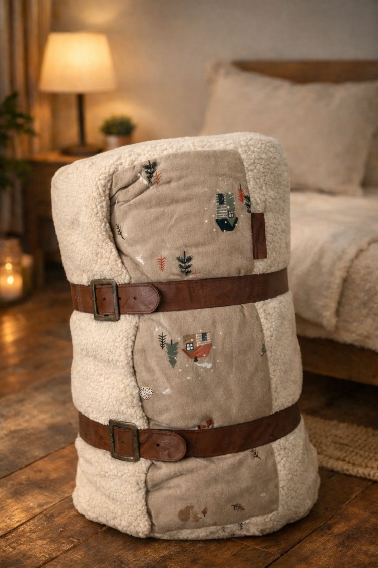 HOME COLLECTION PAMUK SHERPA YATAK ÖRTÜSÜ SETİ