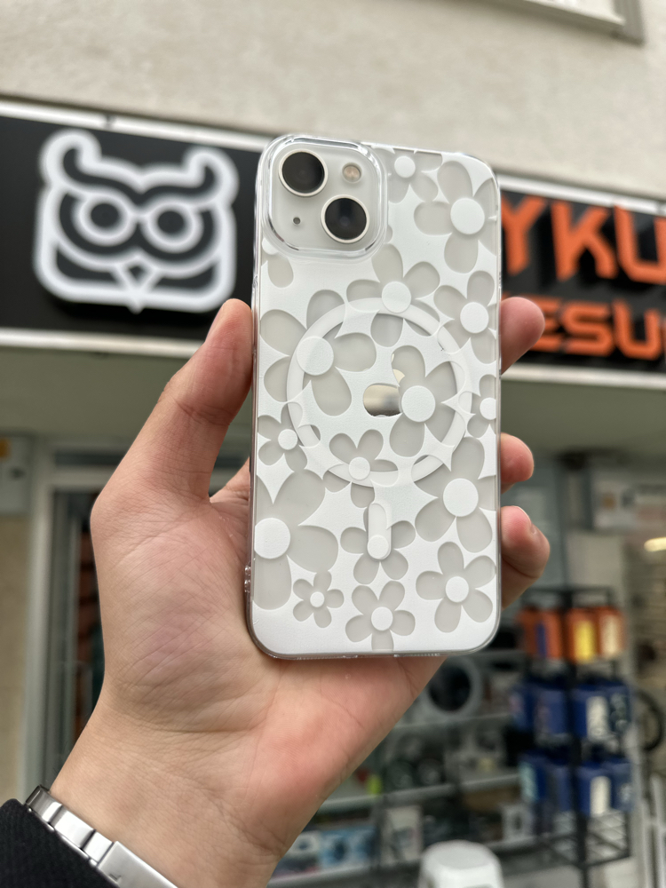 Sararmaz Baskılı iPhone 13 Kılıf
