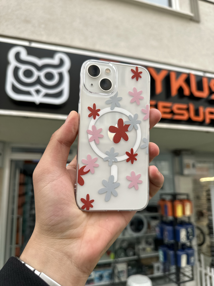 Sararmaz Baskılı iPhone 13 Kılıf