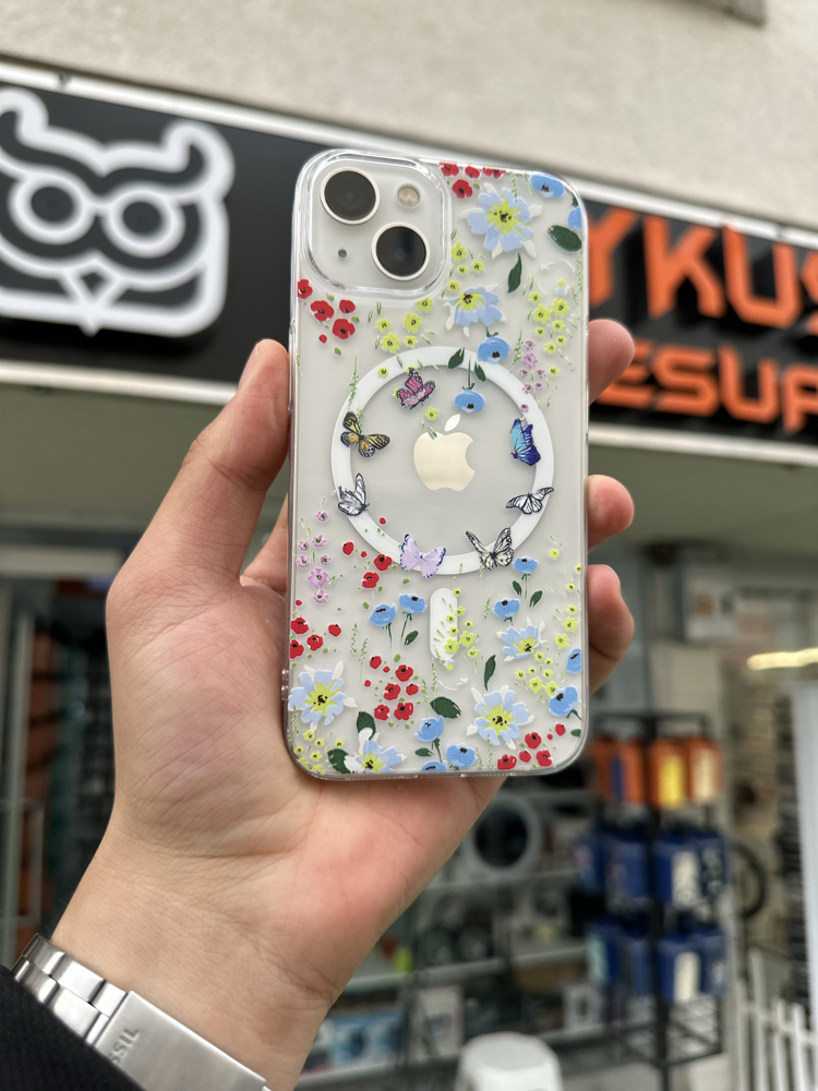 Sararmaz Baskılı iPhone 13 Kılıf