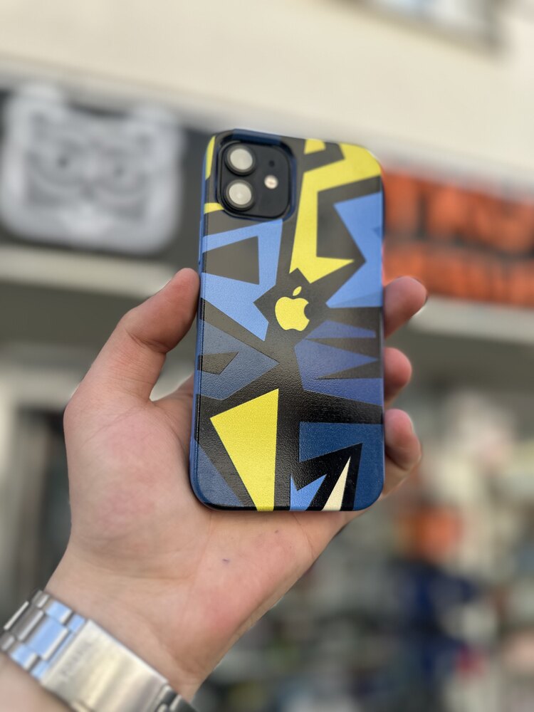 Desenli Lansman Kılıf iPhone 12