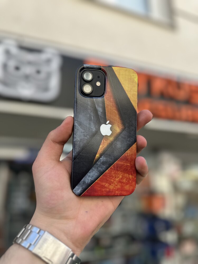 Desenli Lansman Kılıf iPhone 12