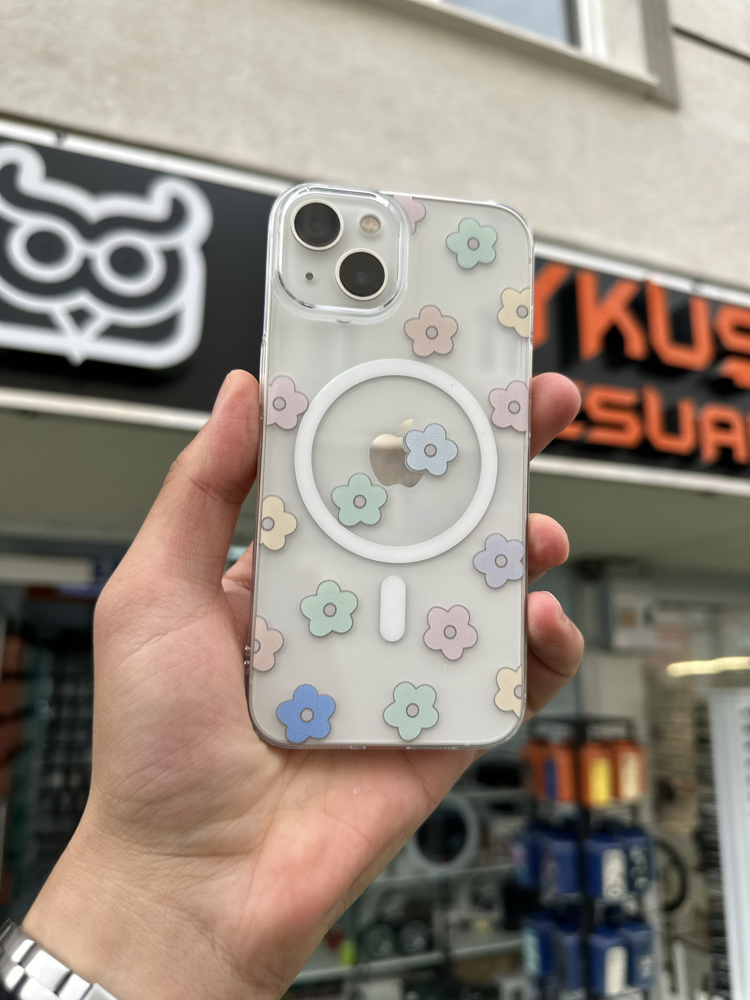 Sararmaz Baskılı iPhone 13 Kılıf