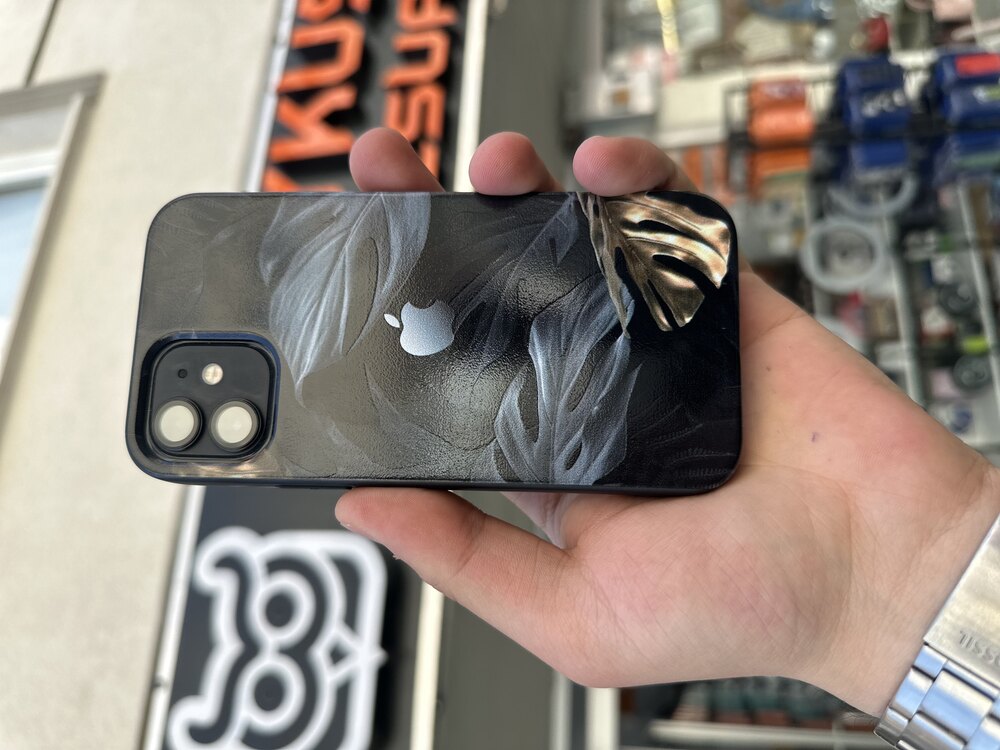 Desenli Lansman Kılıf iPhone 12