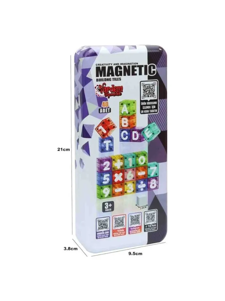 Vardem Manyetik Bloklar 40 Pcs CFK30