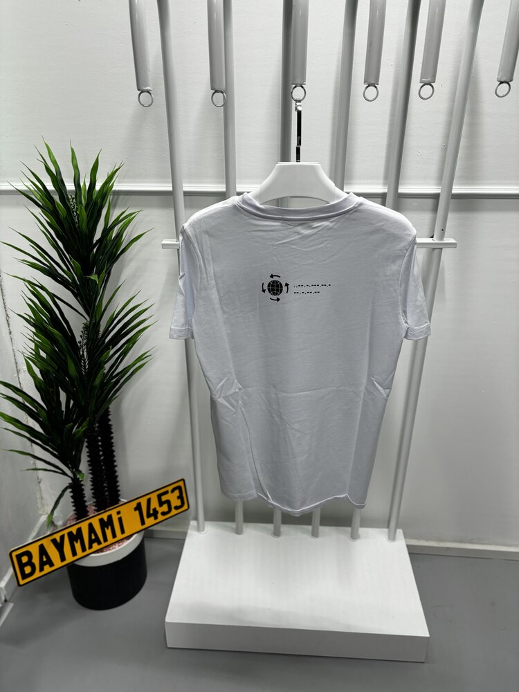 DOLCE GABBANA NAKIŞLI TSHİRT BEYAZ