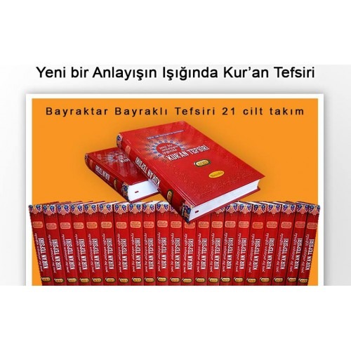 21 Cilt Kur'an-ı Kerim Tefsir Seti